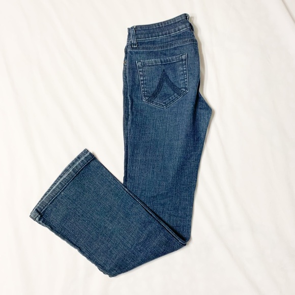 Delia’s Bailey Dark Blue Flared Jeans-Size 5/6R - Picture 7 of 9